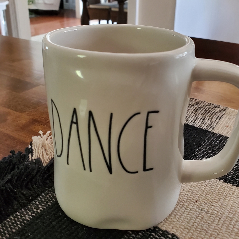 Rae Dunn DANCE mug